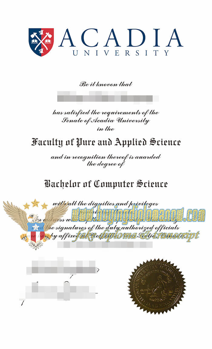 Arcadia University diploma