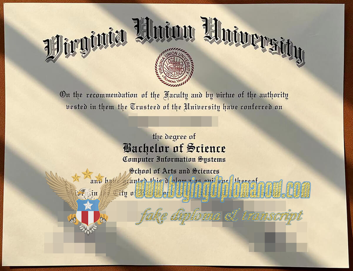 How to get a fake virginia union university diploma online