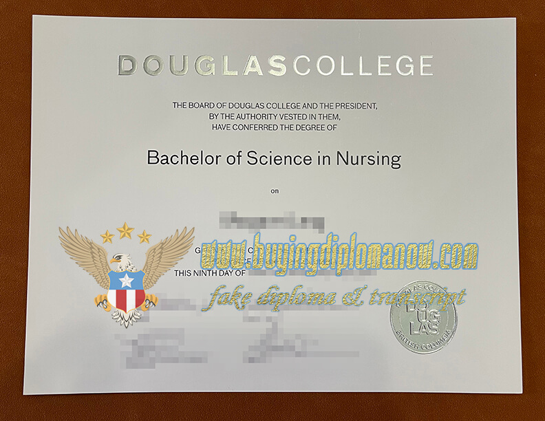 Is the purchased fake Douglas College degree the same as the original one? How to Douglas College Fake Degree