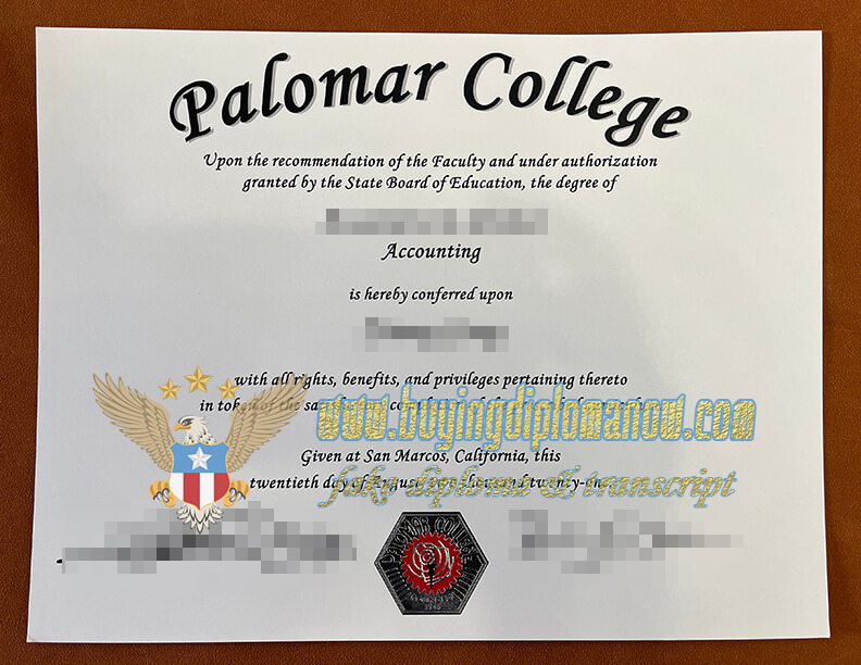 buy palomar college fake diploma
