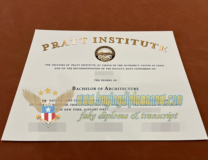 buy a Pratt Institute fake diploma