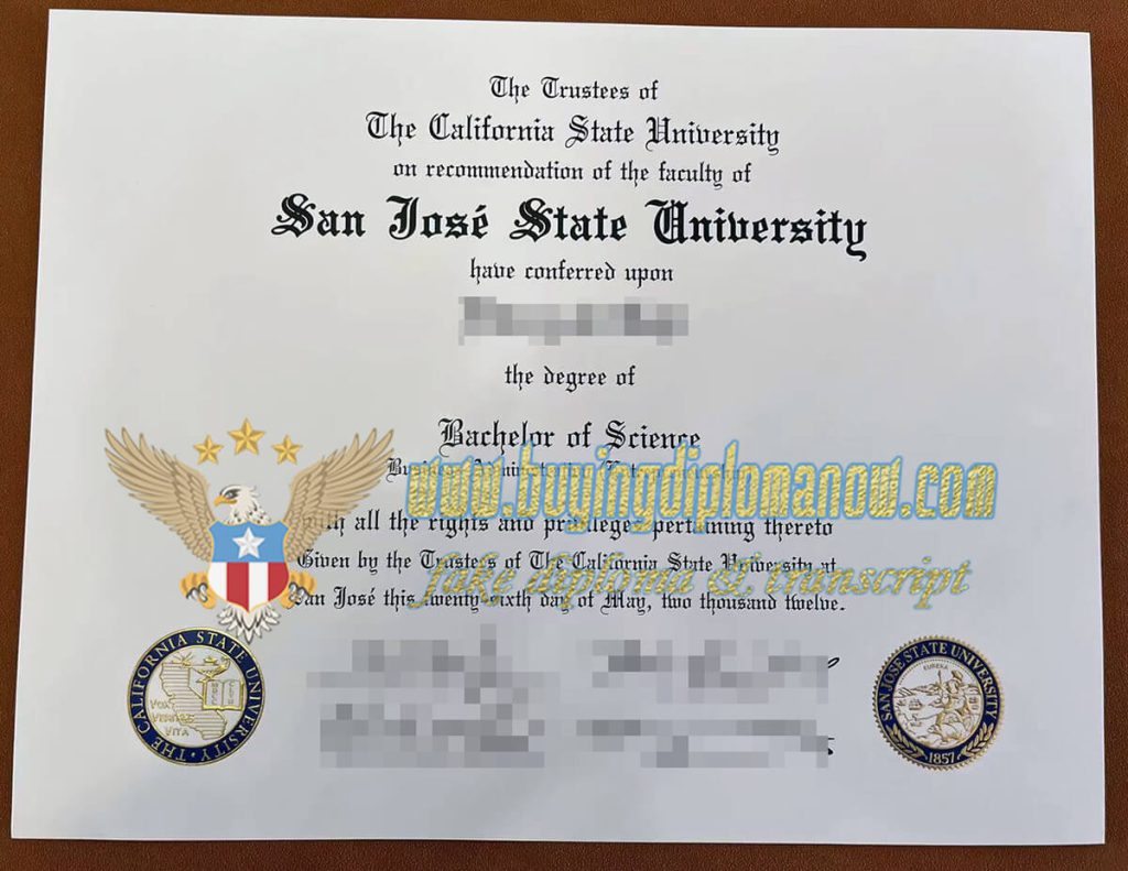 California State University fake diploma online