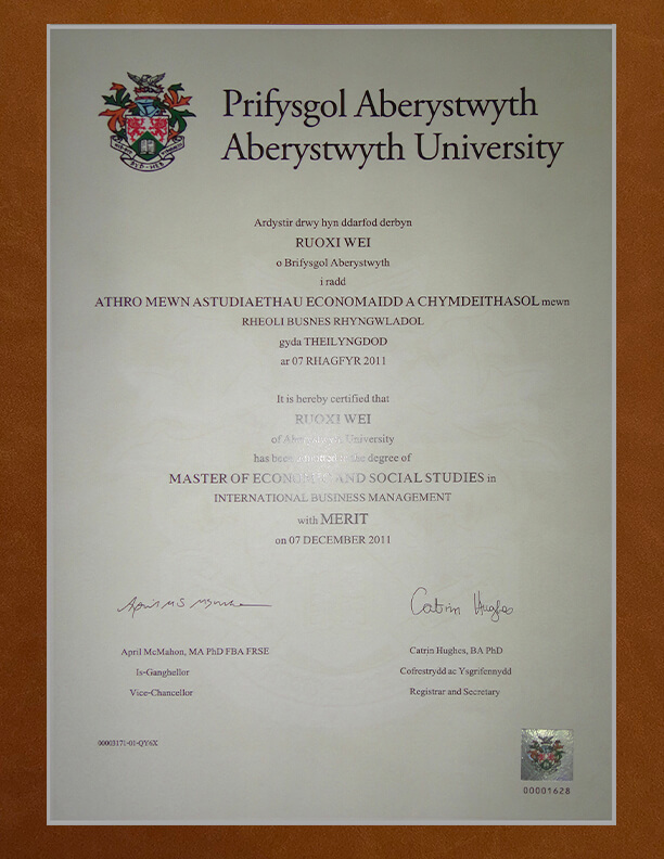 Buy a Aberystwyth University fake degree Prifysgol Aberystwyth fake degree