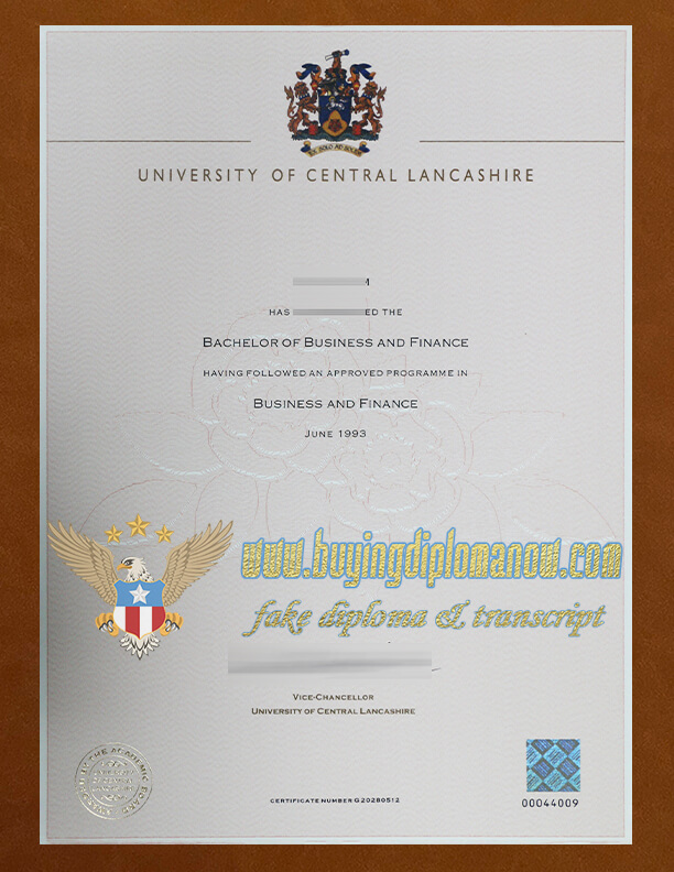 How to get UCLan fake degree University of Central Lancashire fake degree