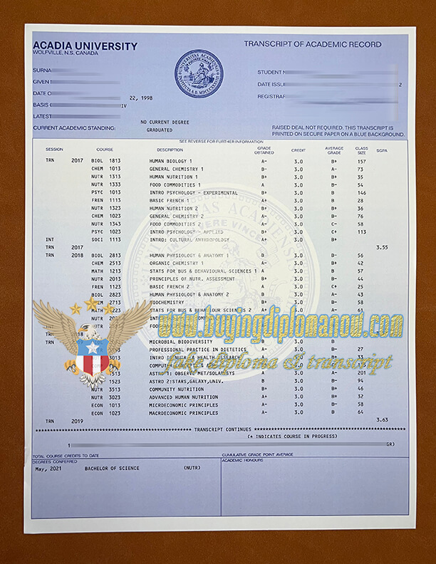 Buy Acadia university fake degree in Canada How to Acadia university fake degree