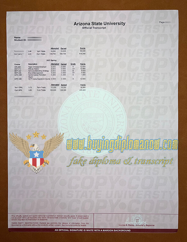 How to buy a Arizona State University diploma Make Arizona State University diploma