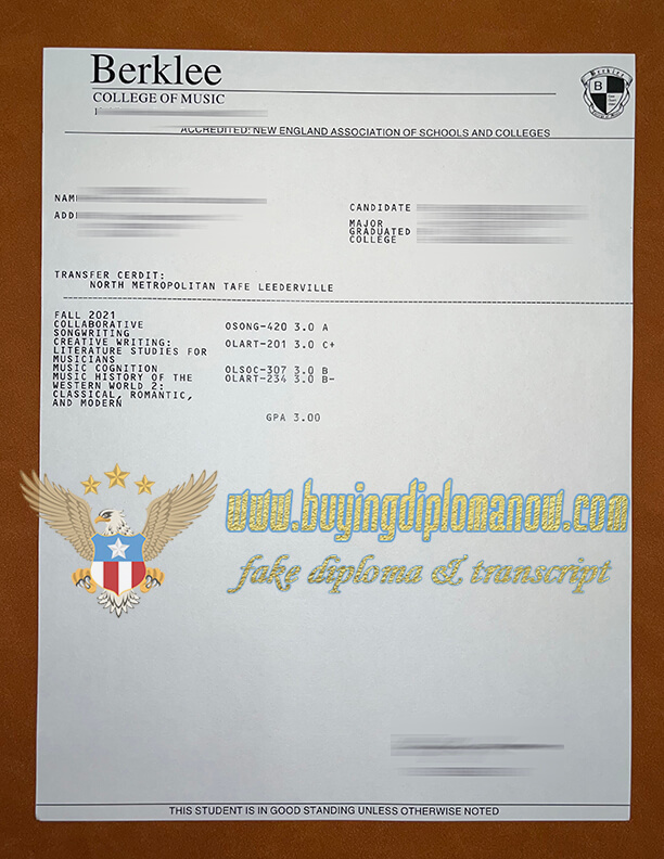 Get a Berklee College of Music fake diploma Berklee College of Music fake diploma