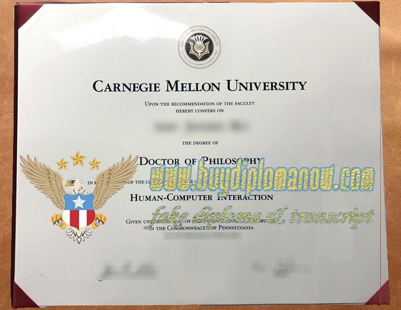 Why choose to buy a Carnegie Mellon University(CMU) diploma?
