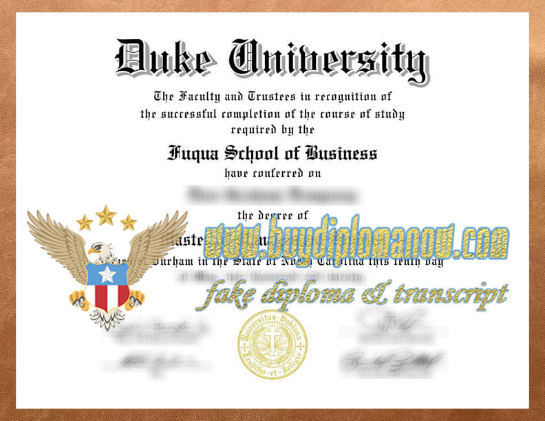 Get fake Duke University diplomas, buy diplomas legally.