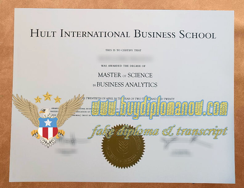 How much is a fake Hult International Business School diploma?