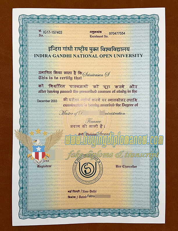 Buy IGNOU fake degree online How to fake IGNOU degree