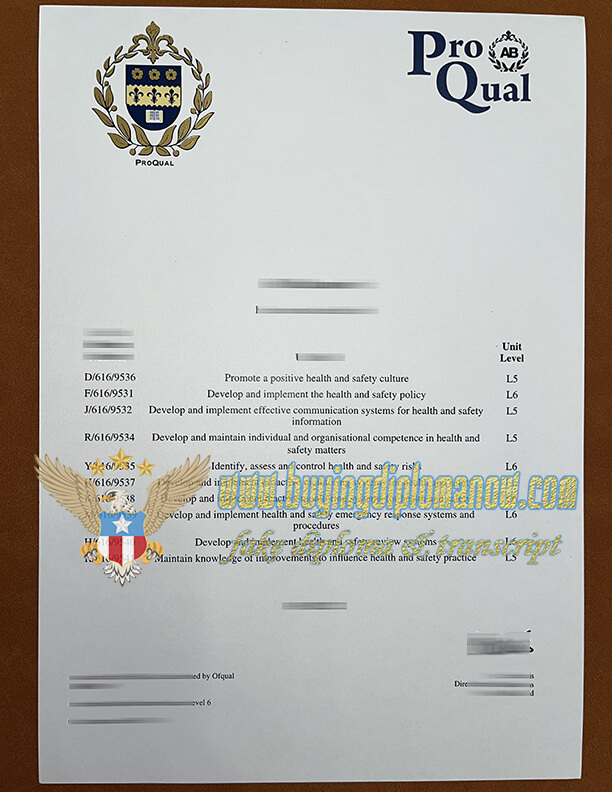 Buy Fake ProQual Diploma and Fake NVQ Certificates Online, Buy a NVQ fake certificate