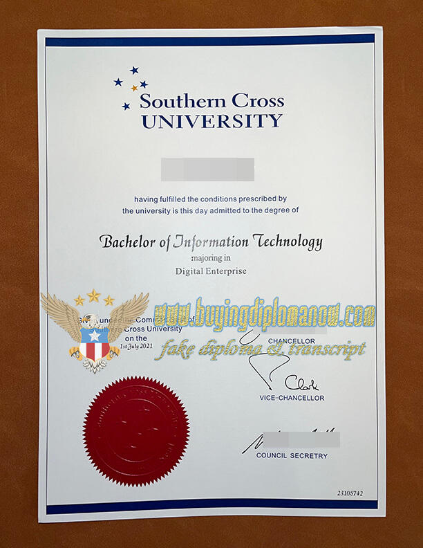 Buy a fake SCU diploma