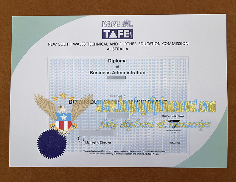 Get a AFE NSW fake diploma 