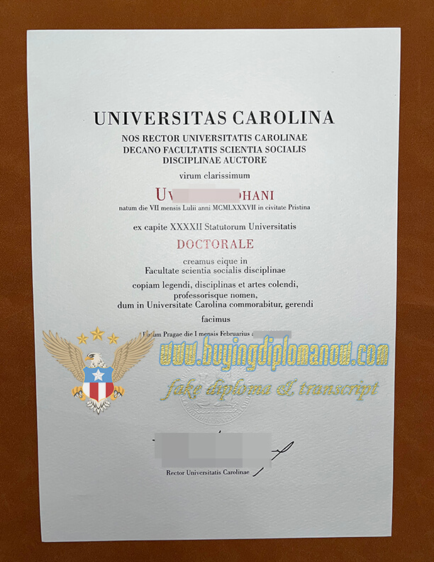 Where to Buy Charles University fake diploma How to Charles University fake diploma