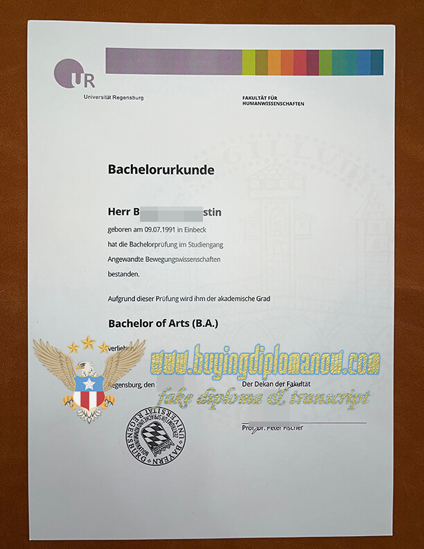 Buy Universität Regensburg fake degree online Buy a Universität Regensburg fake degree