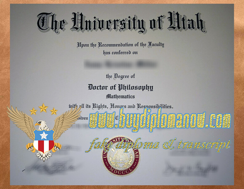 Free Advice On Buy University of Utah Fake Diploma