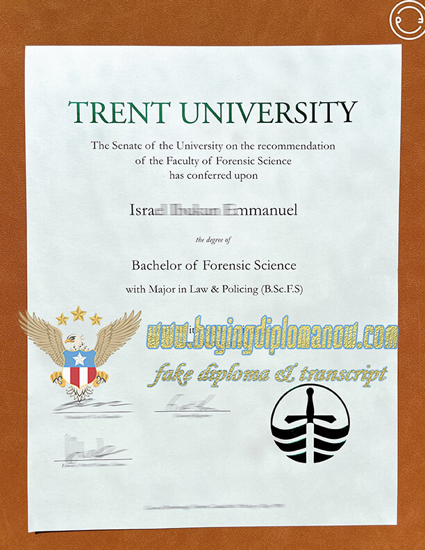 OMG! Best Trent University fake diploma ever! Where to Trent University fake diploma