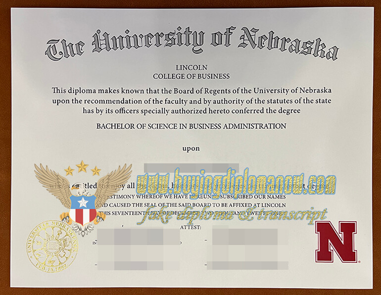 make University of Nebraska–Lincoln fake degree