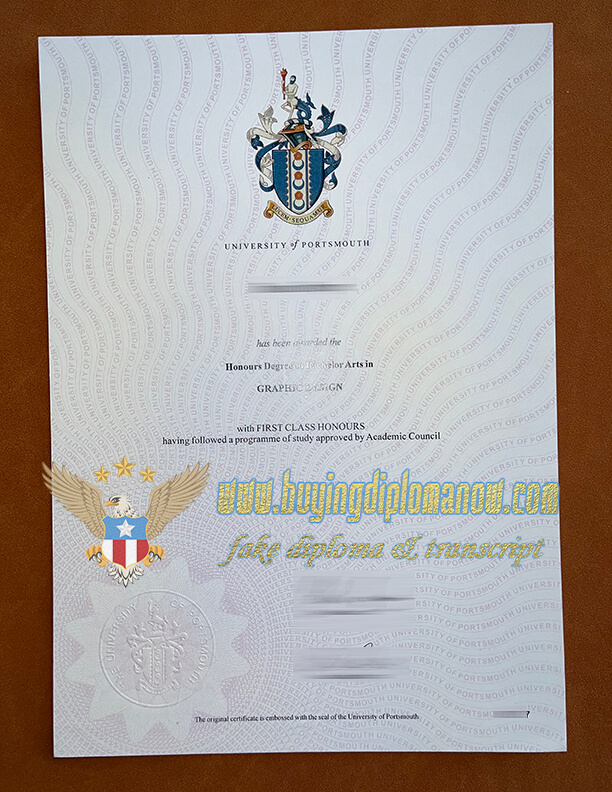 Where to buy University of Portsmouth fake diploma? Where to University of Portsmouth fake diploma