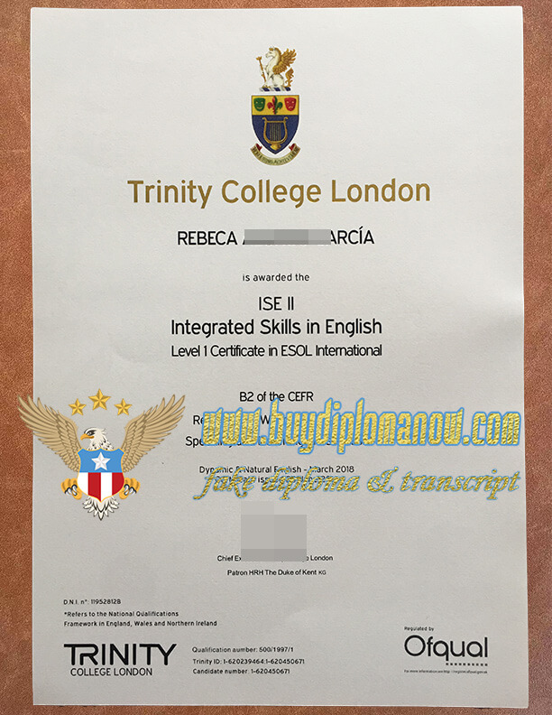 Trinity College London fake degree