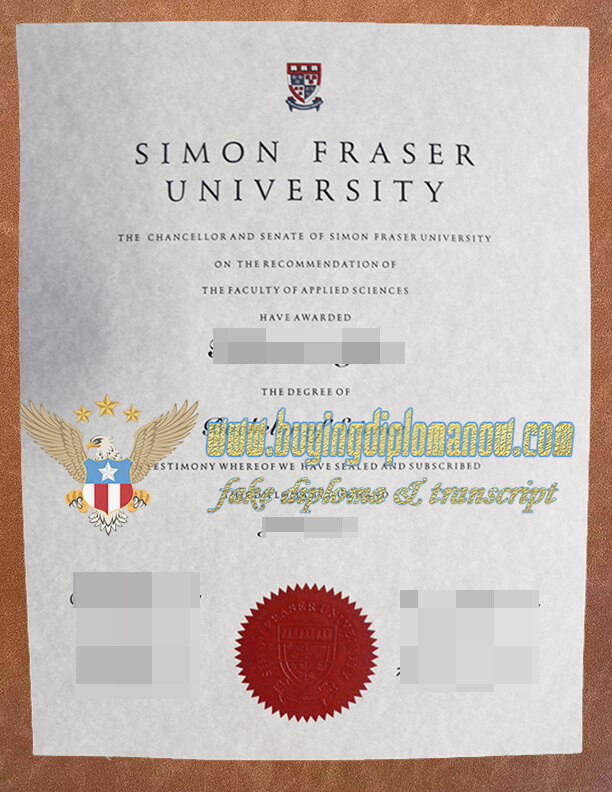SFU fake diploma