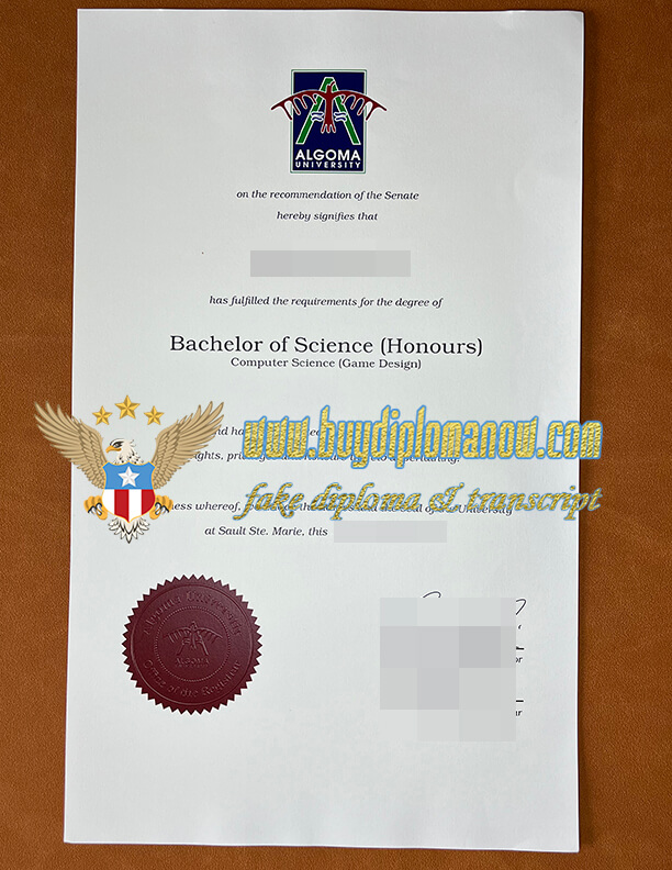 order a Algoma University fake diploma