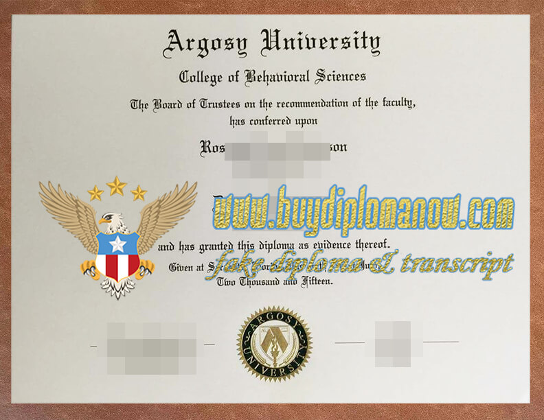 Buy a Argosy University fake diploma