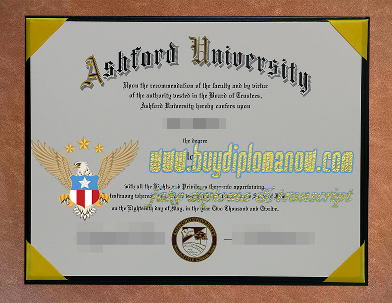 Order a Ashford Unviersity fake diploma