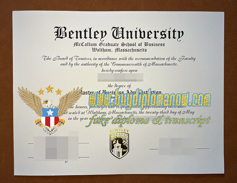 Quick order a Bentley University fake degree Bentley University fake diploma