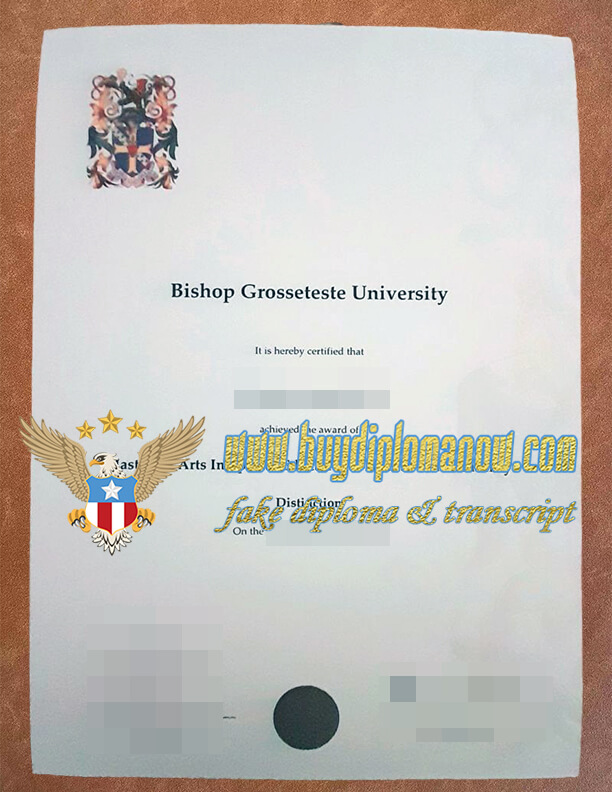 Buy a Bishop Grosseteste University fake diploma