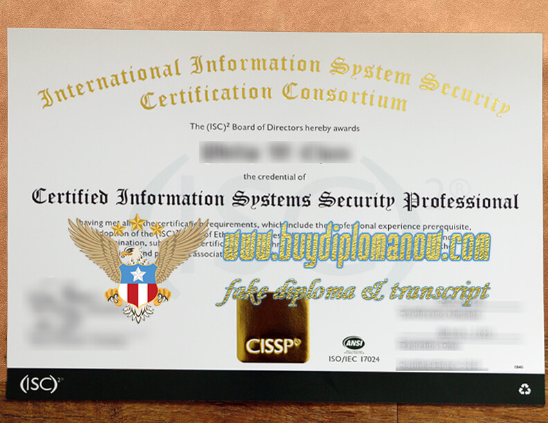 faek CISSP Certificate CISSP Certificate