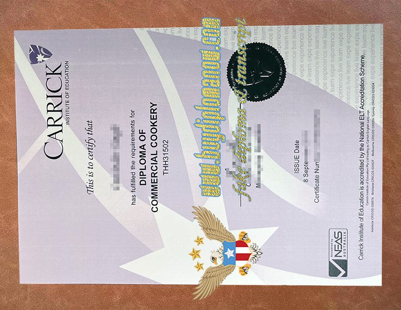 Buy a Carrick Institute of Education Diploma