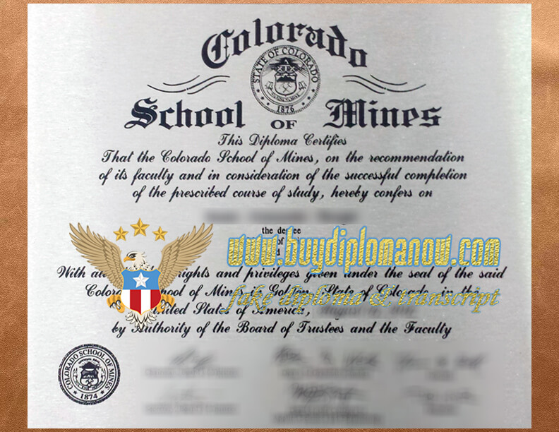 Order a Colorado School of Mines diploma online Colorado School of Mines degree