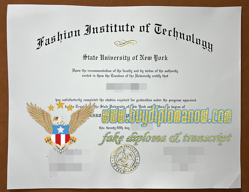 Order a Fashion Institute of Technology fake diploma