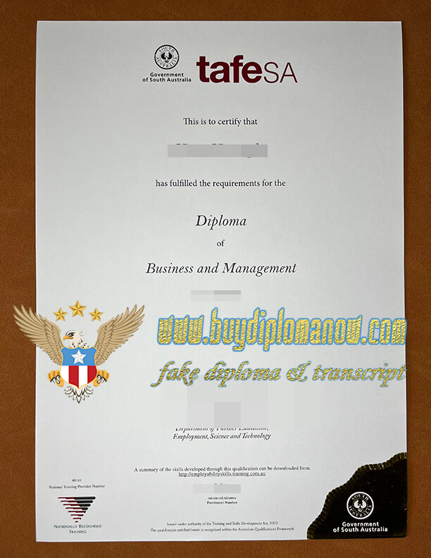 Buy a tafeSA fake certificate online