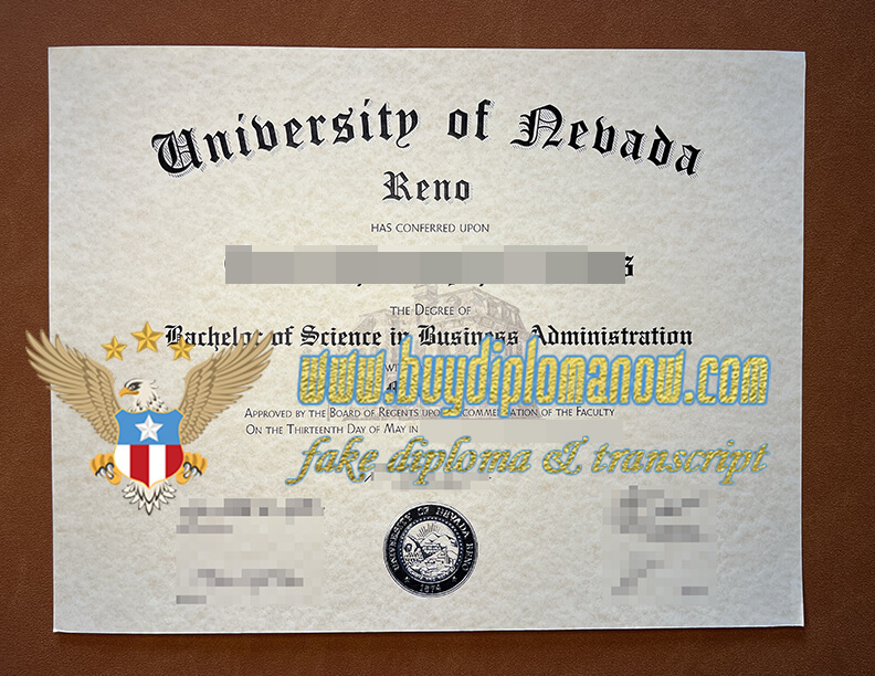 How to buy a University of Nevada, Reno fake diploma
