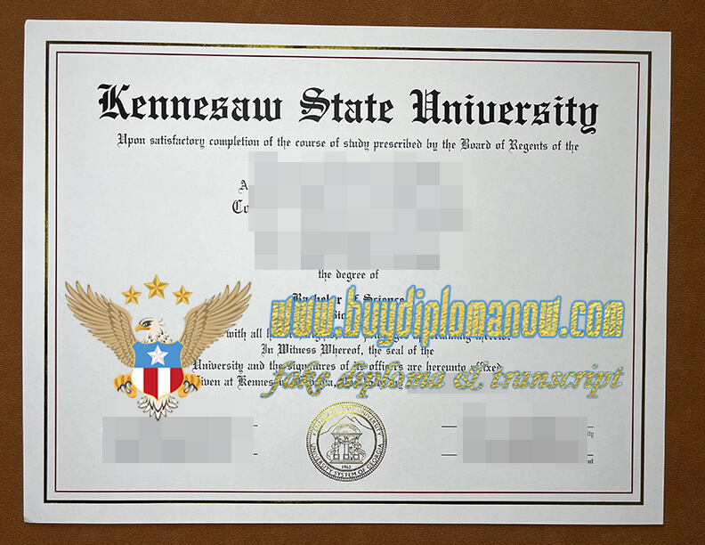 Can Kennesaw State University (KSU) fake diplomas be bought?