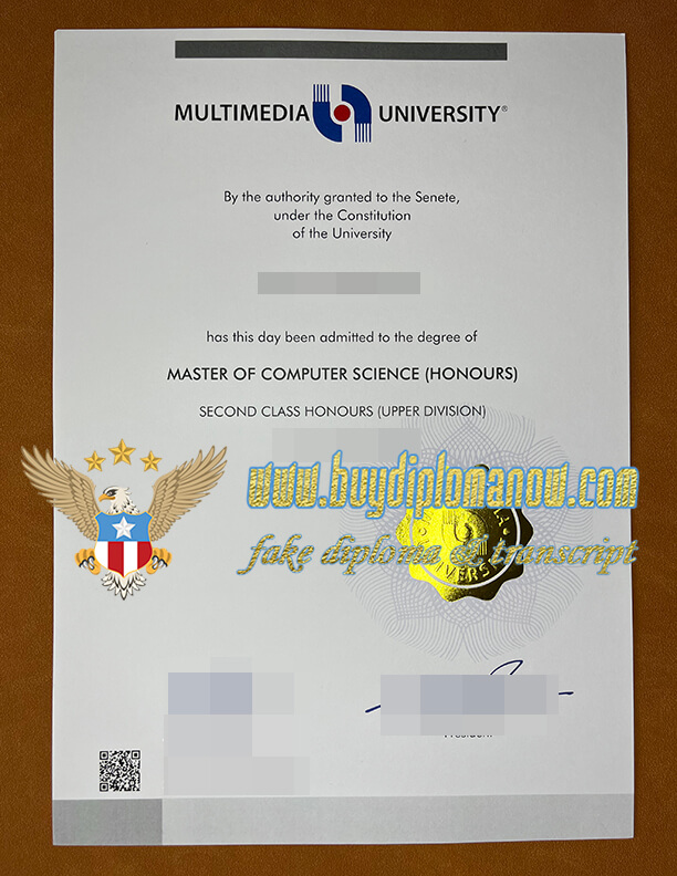 Buy a Multimedia University fake diploma
