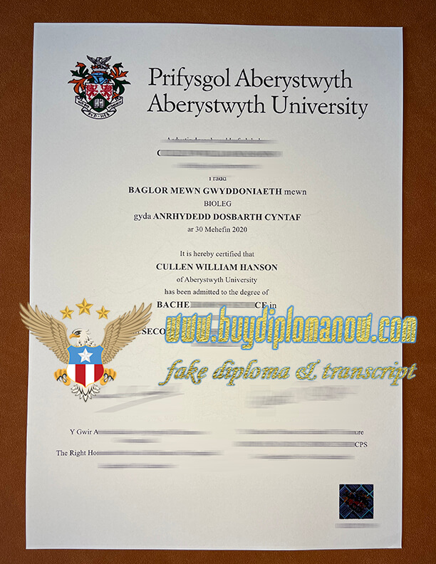 Prifysgol Aberystwyth fake degree realistic production Make a Prifysgol Aberystwyth fake degree