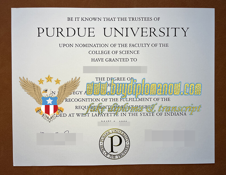 Order a Purdue university fake degree online