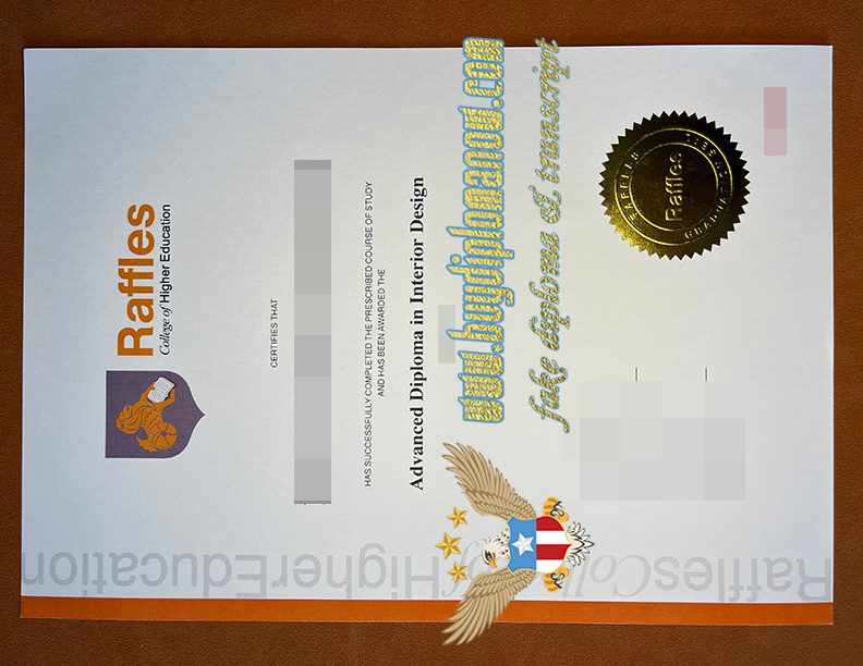 Where to make a Raffles Design Institute fake diploma