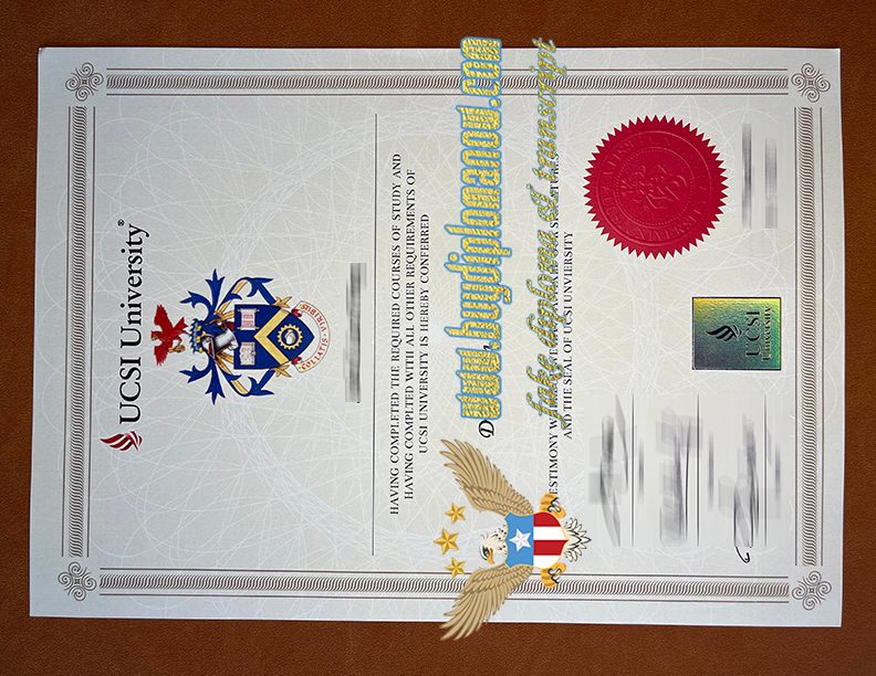 Make a UCSI University fake diploma