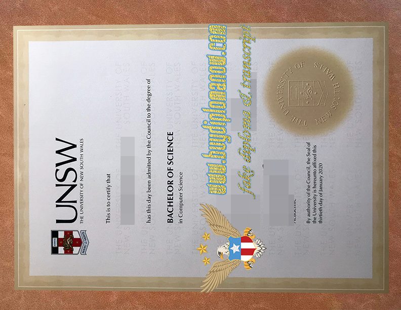 UNSW fake diploma