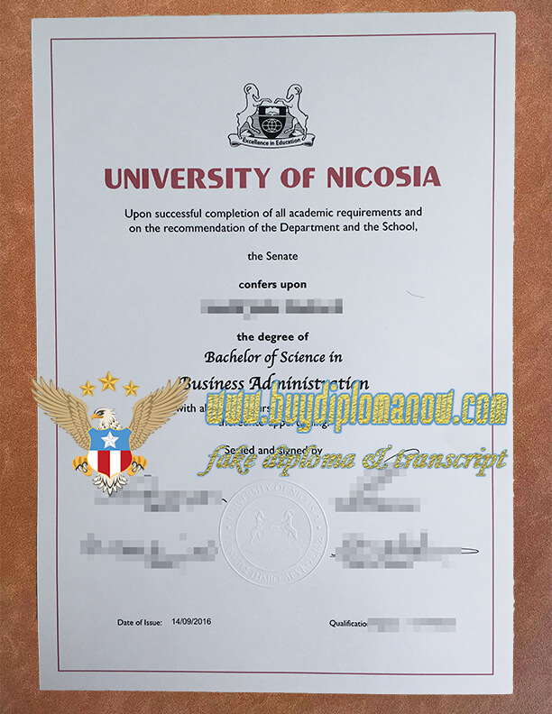 University of Nicosia degree
