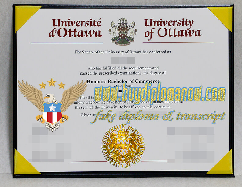 Make a uOttawa fake degree