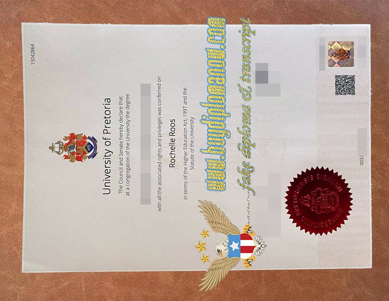 Order a University of Pretoria fake diploma