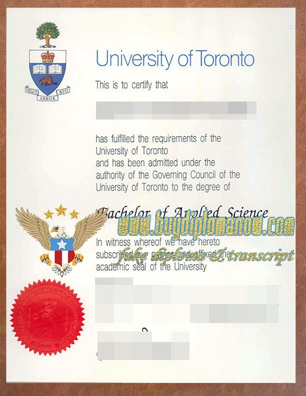 How to Buy University of Toronto Degree, U of T Fake Diploma