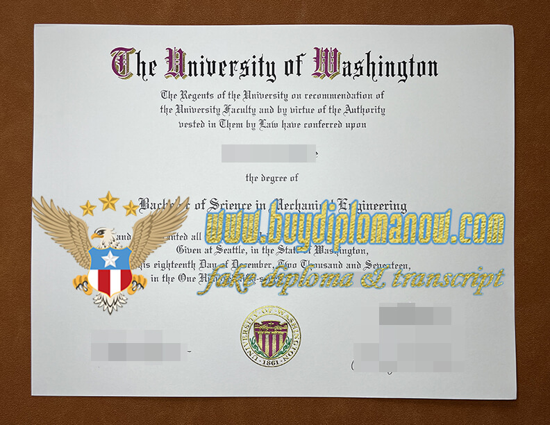 Order a University of Washington fake diploma
