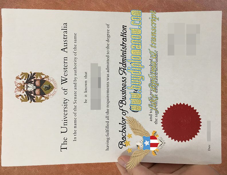UWA fake diploma